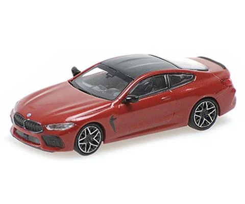 2019 BMW M8 Coupe in Metallic Red - MINICHAMPS