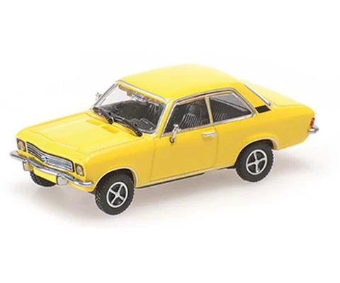 1970 Opel Ascona in Yellow - MINICHAMPS