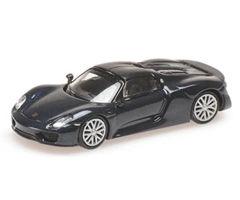 2015 Porsche 918 Spyder in Blue - MINICHAMPS