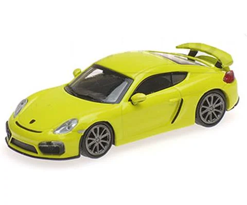 2016 Porsche Cayman GT4 in Green - MINICHAMPS
