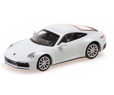 2019 Porsche 911 992 Carrera 4S in White - MINICHAMPS