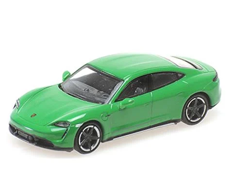2019 Porsche Taycan Turbo S in Metallic Green - MINICHAMPS