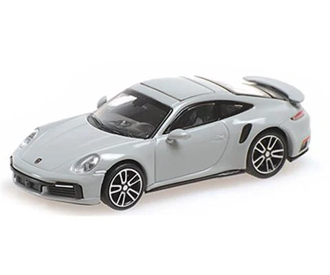 2020 Porsche 911 992 Turbo S in Gray - MINICHAMPS