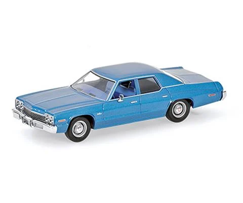 1974 Dodge Monaco in Metallic Blue - MINICHAMPS