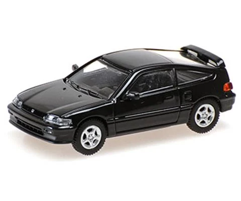 1987 Honda CRX Mk2 in Black - MINICHAMPS