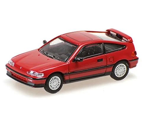 1987 Honda CRX Mk2 in Red - MINICHAMPS