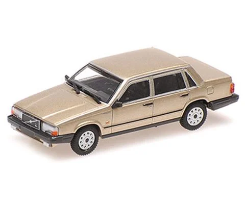 1986 Volvo 740 GL in Gold - MINICHAMPS
