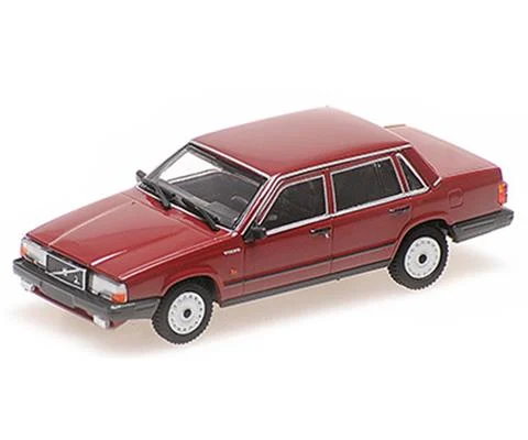 1986 Volvo 740 GL in Dark Red - MINICHAMPS