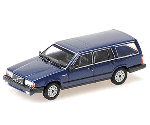 1986 Volvo 740 GL Break in Metallic Dark Blue - MINICHAMPS