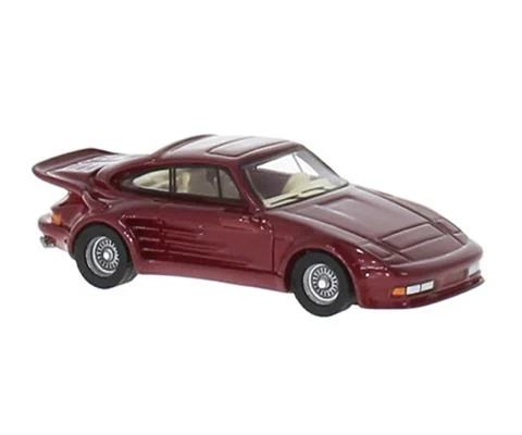1986 Porsche 911 Turbo Gemballa Avalanche in Metallic Red - BOS