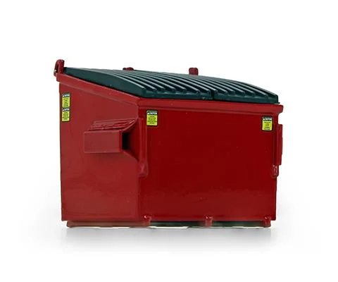 Refuse Bin in Red - FIRST GEAR