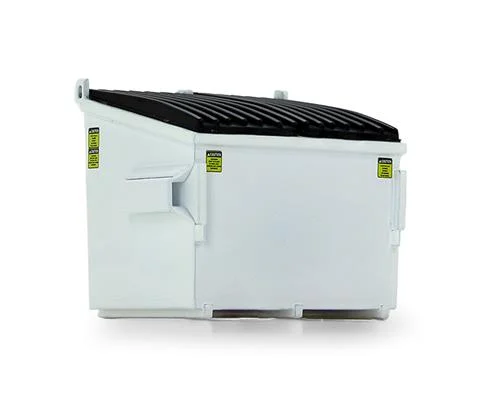 Refuse Bin in White - FIRST GEAR