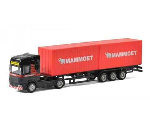 Mammoet Toy Truck with Containers - TEMATOYS