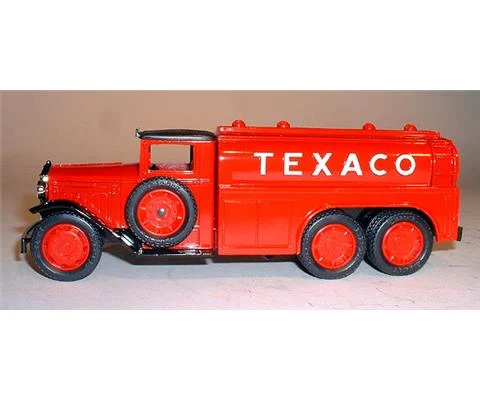 Texaco #7 1990 1930 Diamond-t Tanker Truck - bank