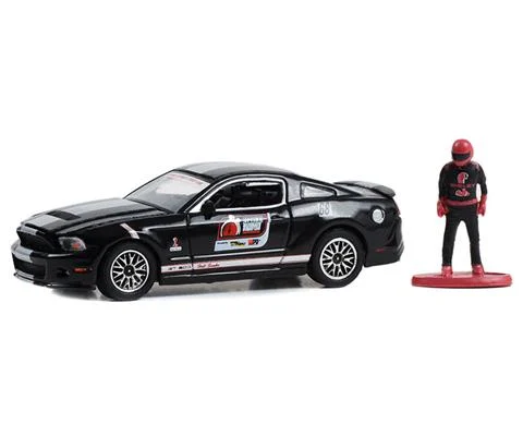 2010 Shelby GT500 #68 with Race Car Driver - GREENLIGHT