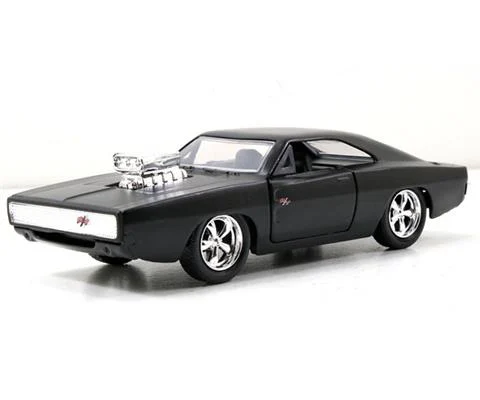 Doms Dodge Charger R/T in Matte Black - Furious 7 2015