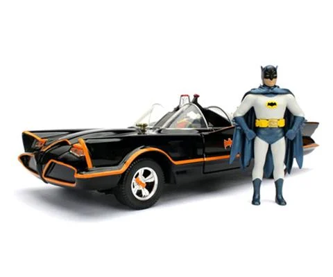 Batmobile with Batman Figure - 1966 Classic TV Series