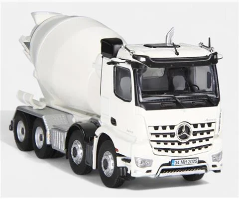 Mercedes-Benz Acros 8x4 Liebherr Concrete Mixer in White