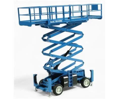 Genie GS-4390 Scissor Lift in Blue