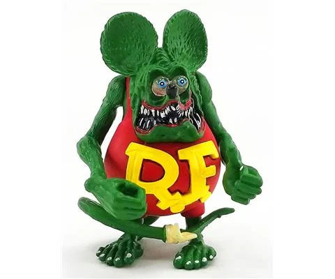 Ed Big Daddy Roths Rat Fink Figure in Red - ACME
