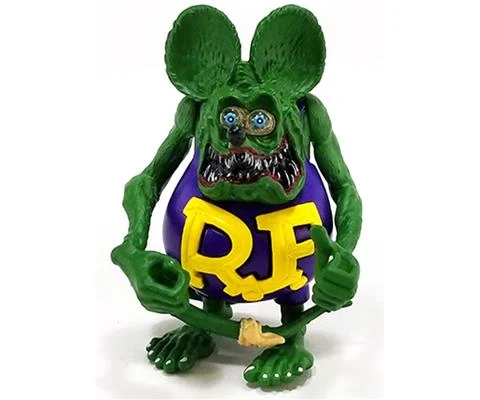 Ed Big Daddy Roths Rat Fink Figure in Purple - ACME
