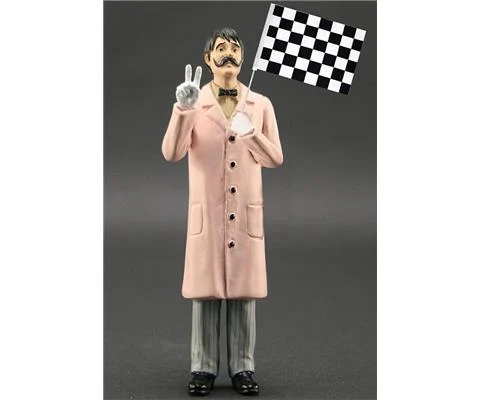 Dr Olds Figure with Checkered Flag - ACME