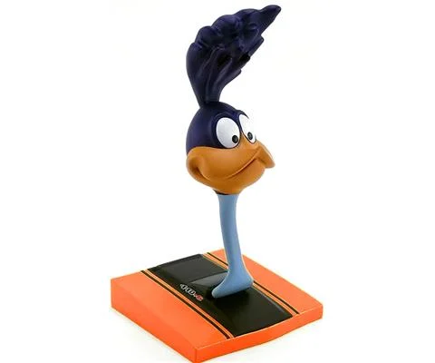 Plymouth Loved Bird Figure with Vitamin C Orange Hood Stand - ACME