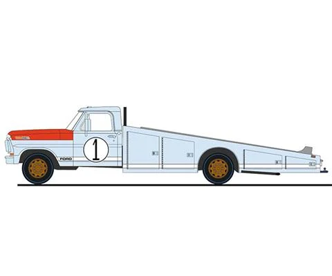 #1 - 1970 Ford F-350 Ramp Truck - 24 Hours of Le Mans 1966 - 60th Anniversary