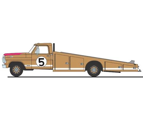 #5 - 1970 Ford F-350 Ramp Truck - 24 Hours of Le Mans 1966 - 60th Anniversary