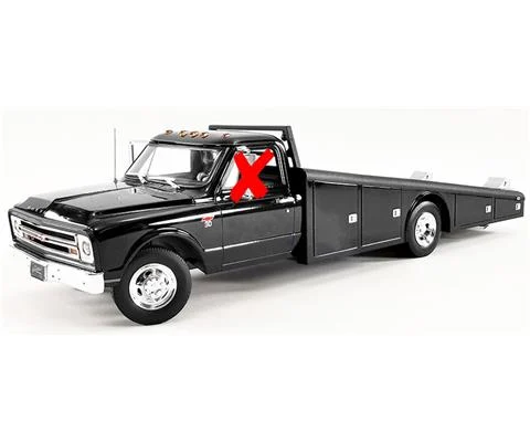 1967 Chevrolet C-30 Ramp Truck in Gloss Black