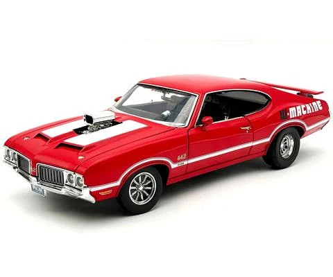 W Machine - 1971 Oldsmobile 442 W30 in Custom Flame Red - Drag Outlaws