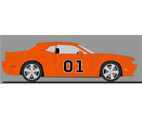 The General - #01 - 2010 Dodge Challenger SRT 8