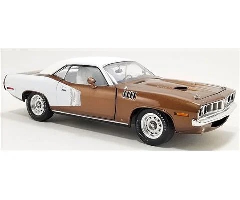 1971 Plymouth Cuda in Metallic Tahitian Walnut with Vinyl Top - ACME