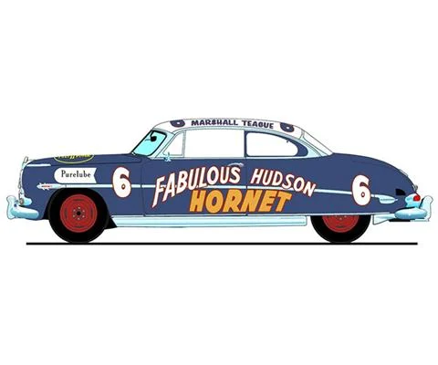 #6 Fabulous Hudson Hornet - 1952 Hudson Hornet - Marshall Teaue