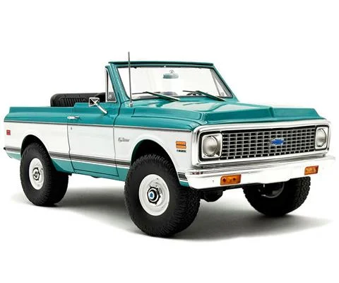 1972 Chevrolet Blazer K/5 CST in Medium Green and White - Route 66 100th Anniversary