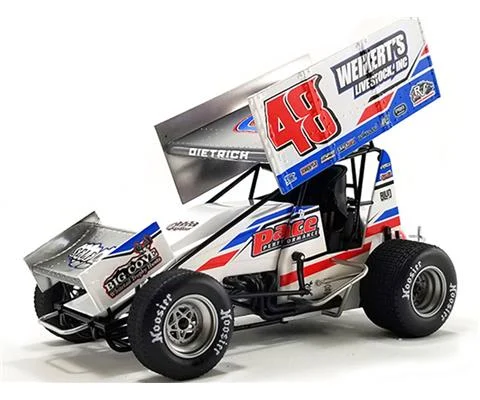 2022 #48 Weikerts Livestock / Sweeney Sprint Car - Danny Dietrich