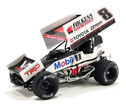 2022 #8 Toyota / Mobil 1 Sprint Car - Aaron Reutzel