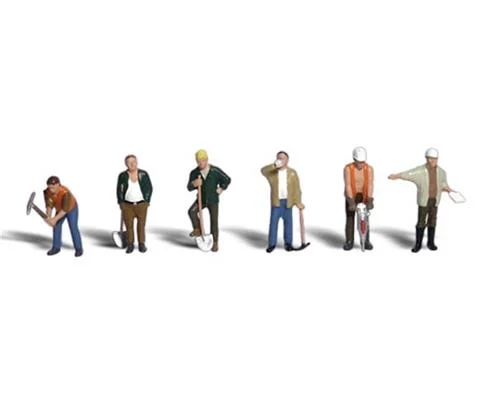 Scenic Accents - Road Crew - HO Scale