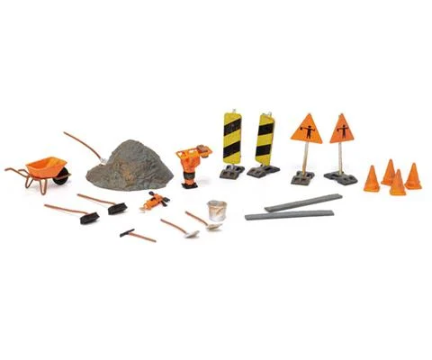 Scenic Accents - Road Crew Details - HO Scale