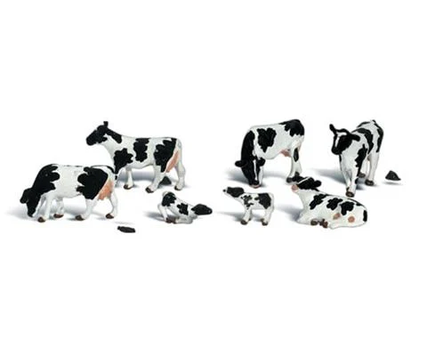 Scenic Accents - Holstein Cows - HO Scale