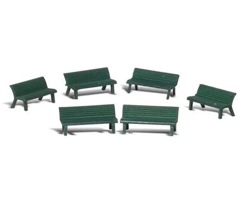 Scenic Accents - Park Benches - HO Scale