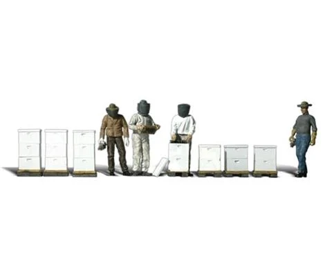 Scenic Accents - Beekeepers - HO Scale