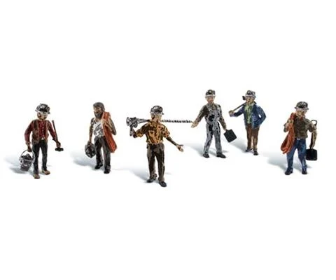 Scenic Accents - Miners - HO Scale
