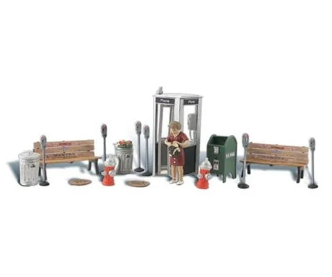 Scenic Accents - Street Accessories - HO Scale