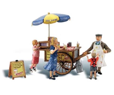 Scenic Accents - Wallys Weiner Wagon - HO Scale
