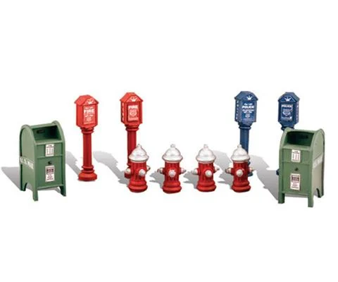 Scenic Accents - Street Items - HO Scale