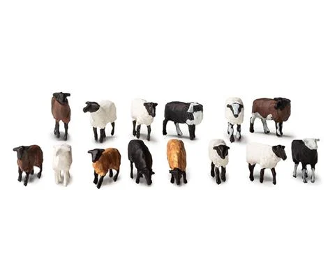 Scenic Accents - Flock of Sheep - HO Scale