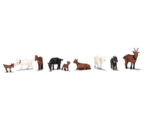 Scenic Accents - Goat Herd - HO Scale