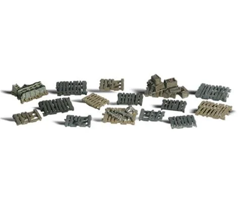 Scenic Accents - Assorted Skids / Pallets - N Scale