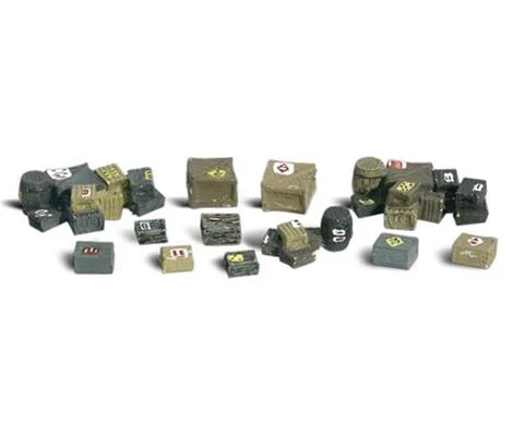 Scenic Accents - Assorted Crates - N Scale